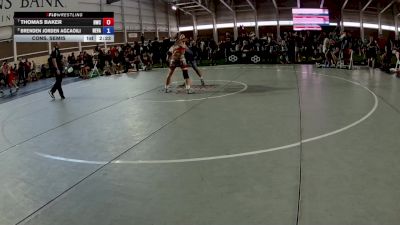 132 lbs Cons. Semis - Thomas Baker, Husky Wrestling Club vs Brenden Jorden Agcaoili, Nevada