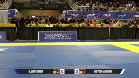 Blake Ryan Piza vs Greyson Mainshine 2026 Pan Kids Jiu-Jitsu IBJJF Championship