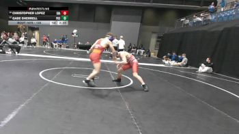 125 lbs Cons. Semi - Gabe Sherrell, Pratt Community College vs Christopher Lopez, Embry-Riddle (Ariz.)
