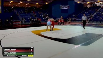 155 lbs Cons. Round 3 - Dhelma Reino, Tucson High Magnot vs Niayla Curley, Northfield Mt Hermon