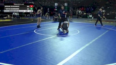 125 lbs Round Of 32 - Miriam Guadamuz, Highland (SS) vs Skye Schneider, Elk Grove (SJ)