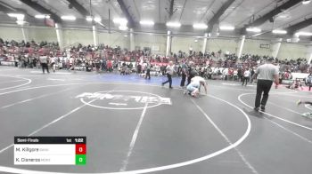 157 lbs Semifinal - Marcus Killgore, Sahuarita Mustangs vs Kevin Cisneros, Monte Vista Takedown Club