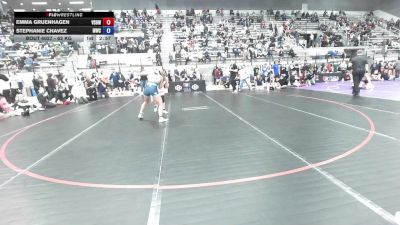 62 kg Champ. Rd Of 64 - Emma Gruenhagen, Victory School Of Wrestling vs Stephanie Chavez, Menlo Wrestling Club