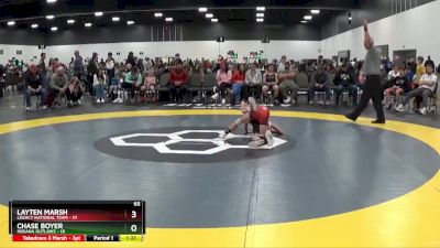 65 lbs Semis & 1st Wrestleback (8 Team) - Layten Marsh, Legacy National Team vs Chase Boyer, Indiana Outlaws