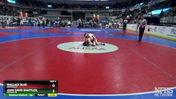 7A 113 lbs Cons. Semi - John David Shattuck, Grissom Hs vs Wallace Blue, Huntsville