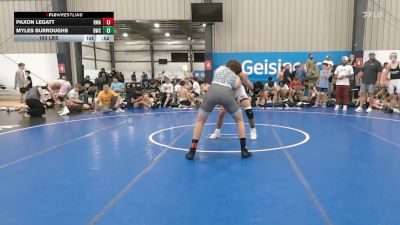 163 lbs Rr Rnd 5 - Paxon Legatt, Roundtree Wrestling Academy - BHS vs Myles Burroughs, DoughBoy WC - BHS