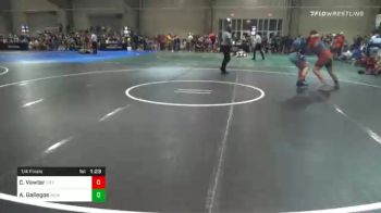 185 lbs Quarterfinal - Chloe Vawter, Little Axe Takedown Club vs Amelia Gallegos, New Mexico Wolfpack