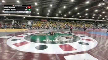 75 lbs Cons. Round 4 - Hudson Meyer, Pursuit Wrestling Club vs Larson Sager, Hermosa Hornets