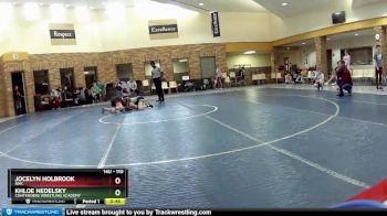 110 lbs Round 1 - Khloe Nedelsky, Contenders Wrestling Academy vs Jocelyn Holbrook, BWC