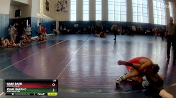 120 lbs Prelim - Gabe Baer, Saucon Valley vs Ryan Marano, Northampton