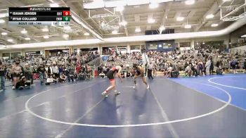 144 lbs Champ. Round 1 - Isaiah Jensen, Uintah vs Ryan Collard, Emery