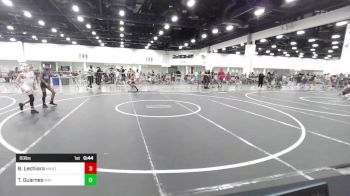 83 lbs Quarterfinal - Bruno Lechiara, Mantanona TC vs Tristan Guarnes, Mat Demon WC