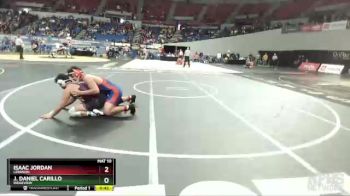 5A-220 lbs Cons. Round 1 - J. Daniel Carillo, Ridgeview vs Isaac Jordan, Lebanon