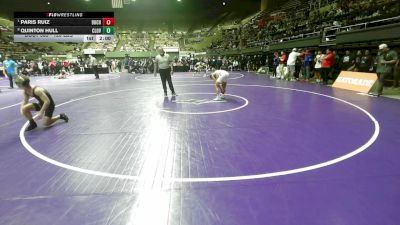 128 lbs Quarterfinal - Paris Ruiz, Buchanan vs Quinton Hull, Clovis West