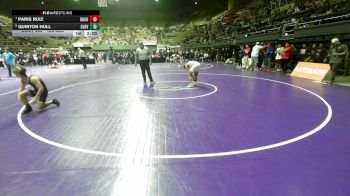 128 lbs Quarterfinal - Paris Ruiz, Buchanan vs Quinton Hull, Clovis West