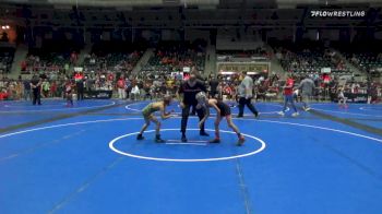 67 lbs Consolation - Davin Renick, Honey Badger WC vs Landen Niblett, South Central Punishers