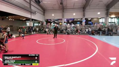 52 lbs Semifinal - John Mack, Rise Wrestling vs Dallas Bartlett, 3F Wrestling