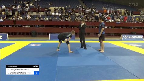 Eli Morgan Roberts vs Luke Sterling Patterson 2024 Pan IBJJF Jiu-Jitsu No-Gi Championship