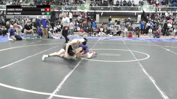 106 lbs Round Of 16 - James Swan, Deering vs Josh Perez, Xavier