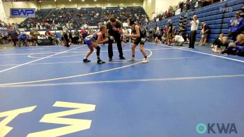 82 lbs Rr Rnd 3 - MaKinley McNabb, Chickasha Youth Wrestling vs Adyson Wagner, Choctaw Ironman Youth Wrestling