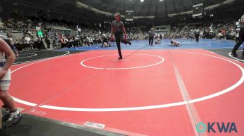 46 lbs Round Of 16 - Jett Hamm, Pocola Youth Wrestling vs Baylor Shadwick, Berryhill Wrestling Club