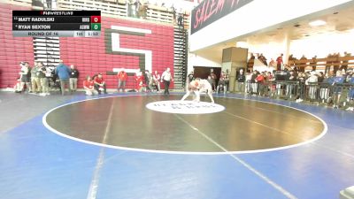 150 lbs Round Of 16 - Matt Radulski, Hingham vs Ryan Sexton, Agawam