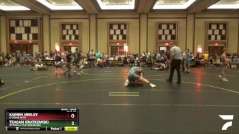 200 lbs Quarterfinal - Kaimen Neeley, K-Vegas Elite vs Teagan Gratkowski, Smyrna Little Wrestlers