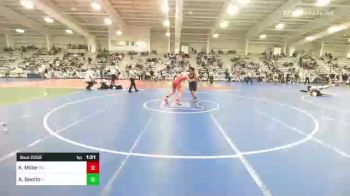 220 lbs Round Of 32 - Kyle Miller, PA vs Apollo Benito, FL