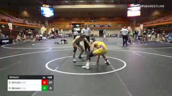 152 lbs Rr Rnd 3 - Dylan Schultz, Minnesota All Stars vs Riley Benson, Crazy Bad Rushmore?s