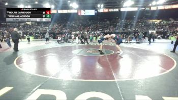215 lbs Cons. Round 4 - William Jackson, Gonzaga Prep vs Nolan Darrough, New Plymouth