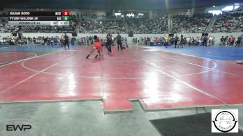 160 lbs Round Of 64 - Julian Soto, Mustang Middle School vs Tyler Walden Jr, Elgin Wrestling
