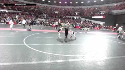 64 lbs Cons. Round 3 - Benjamin Biebert, Bay Port Wrestling vs ConLee Karsten, BCWC