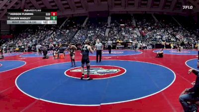 1A-150 lbs Champ. Round 1 - Dabvn Wadley, Toombs County vs Hudson Fleming, Elbert County