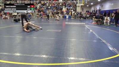 145 lbs R-32 - Nico Maisel, University-WV vs Harper Sipes, Quaker Valley