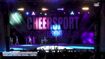 Maryland Twisters Virginia - Vortex [2026 L3 Junior - Small - C Day 2] 2026 CHEERSPORT National All Star Cheerleading Championship
