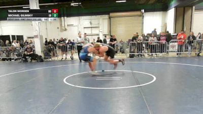 Semifinal - Talon Worden, MO vs Michael Gilinsky, OR