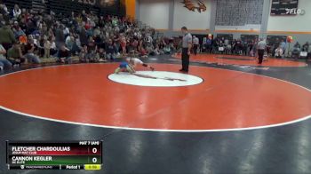 B-12 lbs Semifinal - Cannon Kegler, DC Elite vs Fletcher Chardoulias, Jesup Mat Club