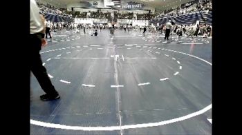 70 lbs Semifinal - Gino Hayes, Webster Schroeder Warriors vs Jeremiah Leah, Penns Valley
