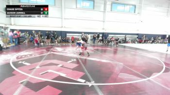 102 lbs Consi Of 8 #2 - Chase Spitza, OH vs Jaxson Jarrell, KY