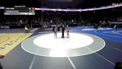 107 lbs Quarterfinal - Charlie Wylie, Port Jervis-9 vs Zoe Long, Town Of Huntington-11