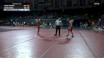 141 lbs Consi Of 4 - Tahir Parkins, Rutgers vs Dante Frinzi, Harvard