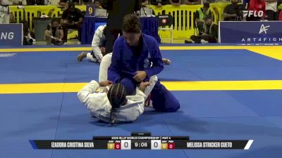 Melissa Stricker Cueto vs Izadora Cristina Silva 2026 World Jiu-Jitsu IBJJF Championship