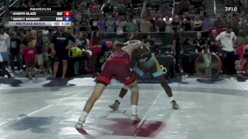 74 lbs 3rd Place Match - Joseph Blaze, Boilermaker RTC vs Quincy Monday, NJRTC/ Titan Mercury Wrestling Club (TMWC)