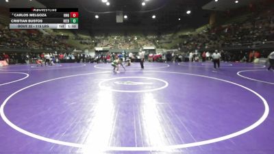 115 lbs Round Of 32 - Carlos Melgoza, Kingsburg vs Cristian Bustos, Reedley