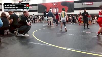 105 lbs Round 1 - Madix Bailey, Knights Youth Wrestling vs Reed Winningham, Summerville Takedown