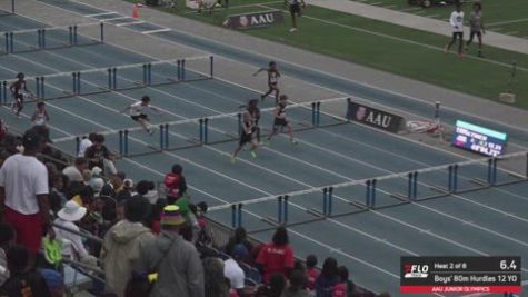2026 AAU Junior Olympic Games - Youth Boys' 100m Hurdles, Finals 1 - Age 12
