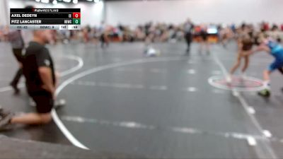 80 lbs Round 6 (8 Team) - Fitz Lancaster, Bulloch Bandits Wrestling Club vs Axel DeDeyn, Eagle Empire