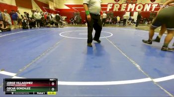 285 lbs Cons. Round 3 - Oscar Gonzalez, Los Gatos vs Jorge Villagomez, Fremont (Sunnyvale)