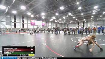 82 lbs Cons. Semi - King Rovey, Lionheart WC vs Cooper Miller, Askeo International Mat Club