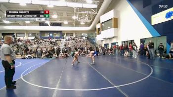 138 lbs Cons. Round 5 - Tristen Roberts, Lehi vs Jensen Yanez-Harrington, Bingham